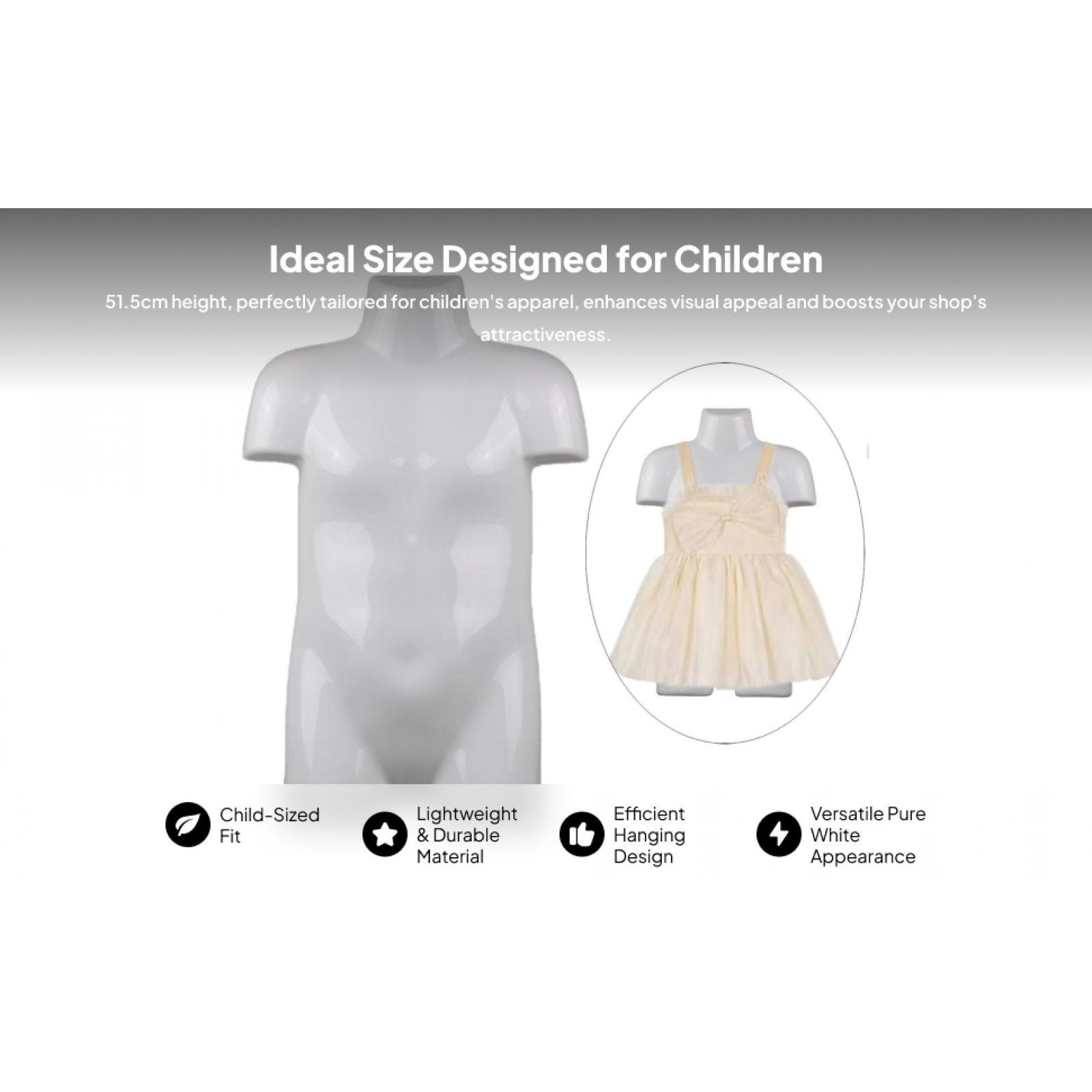Body Jewelry Shop - Mannequin enfant torse Mannequin enfant réaliste