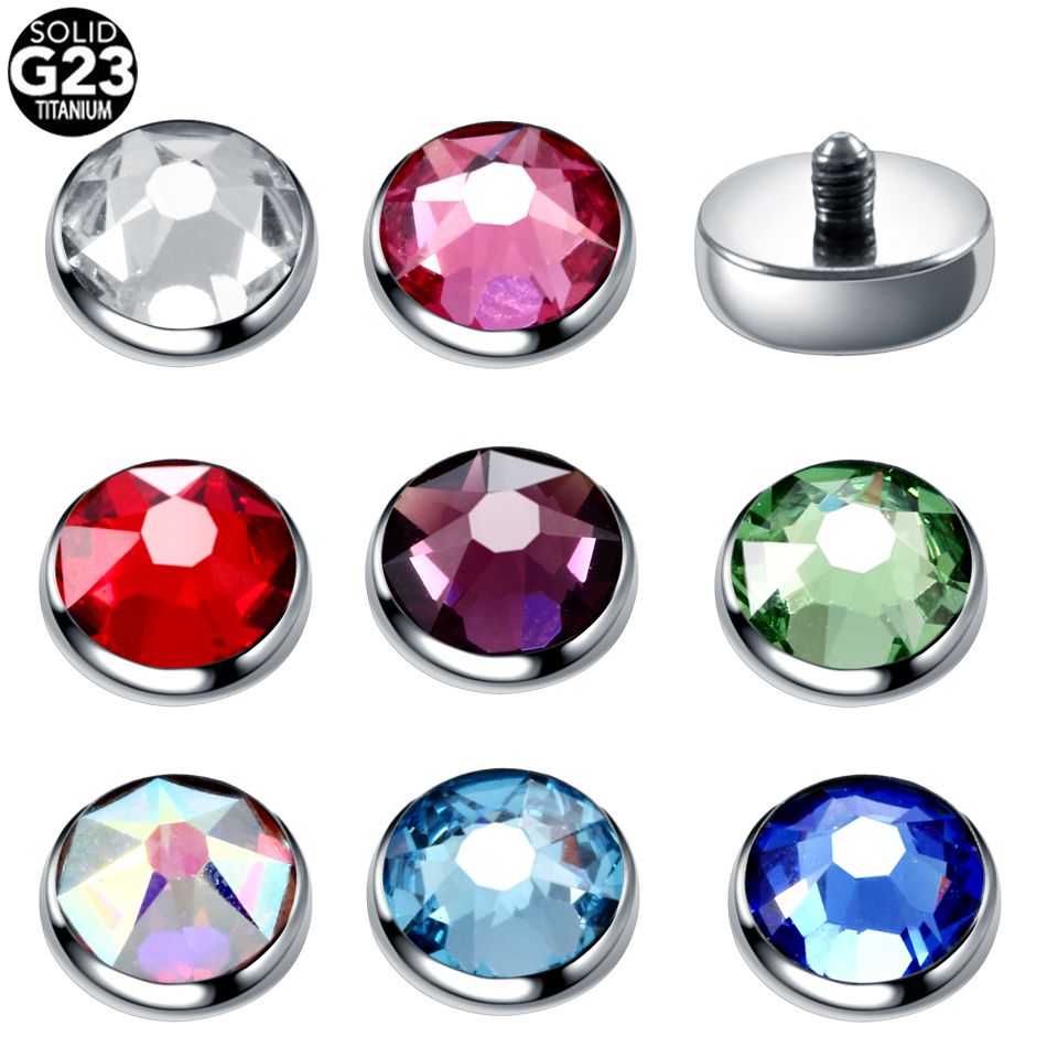 Dermal Anchor Top - Base d'ancrage cutané en titane G23,