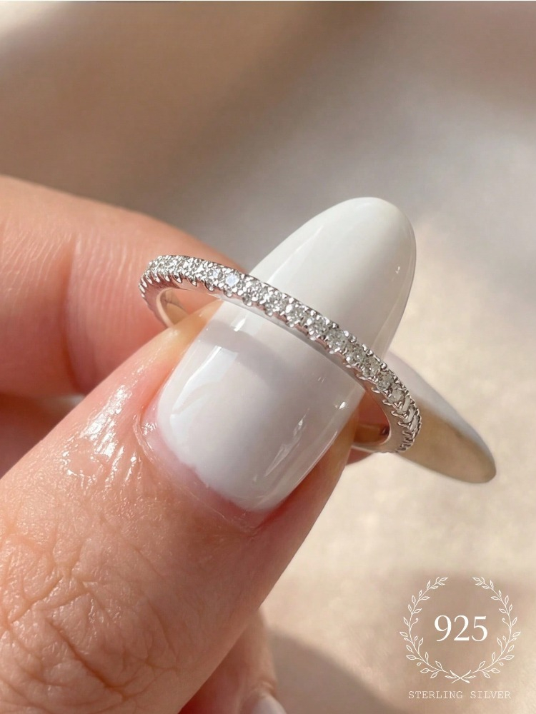 Body Jewelry High Quality - Bagues rondes classiques minimalistes en argent