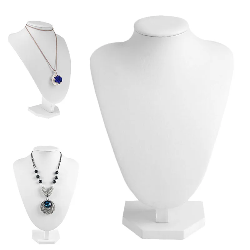 Body Jewelry Holder - Faux Mannequin bijoux collier présentoir cou