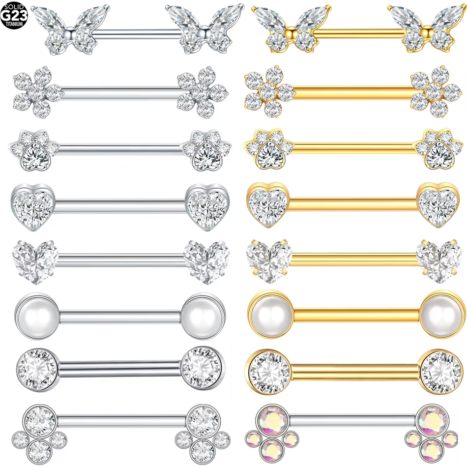Body Jewelry Internally Threaded - 1 pièce Barbell de piercing pour