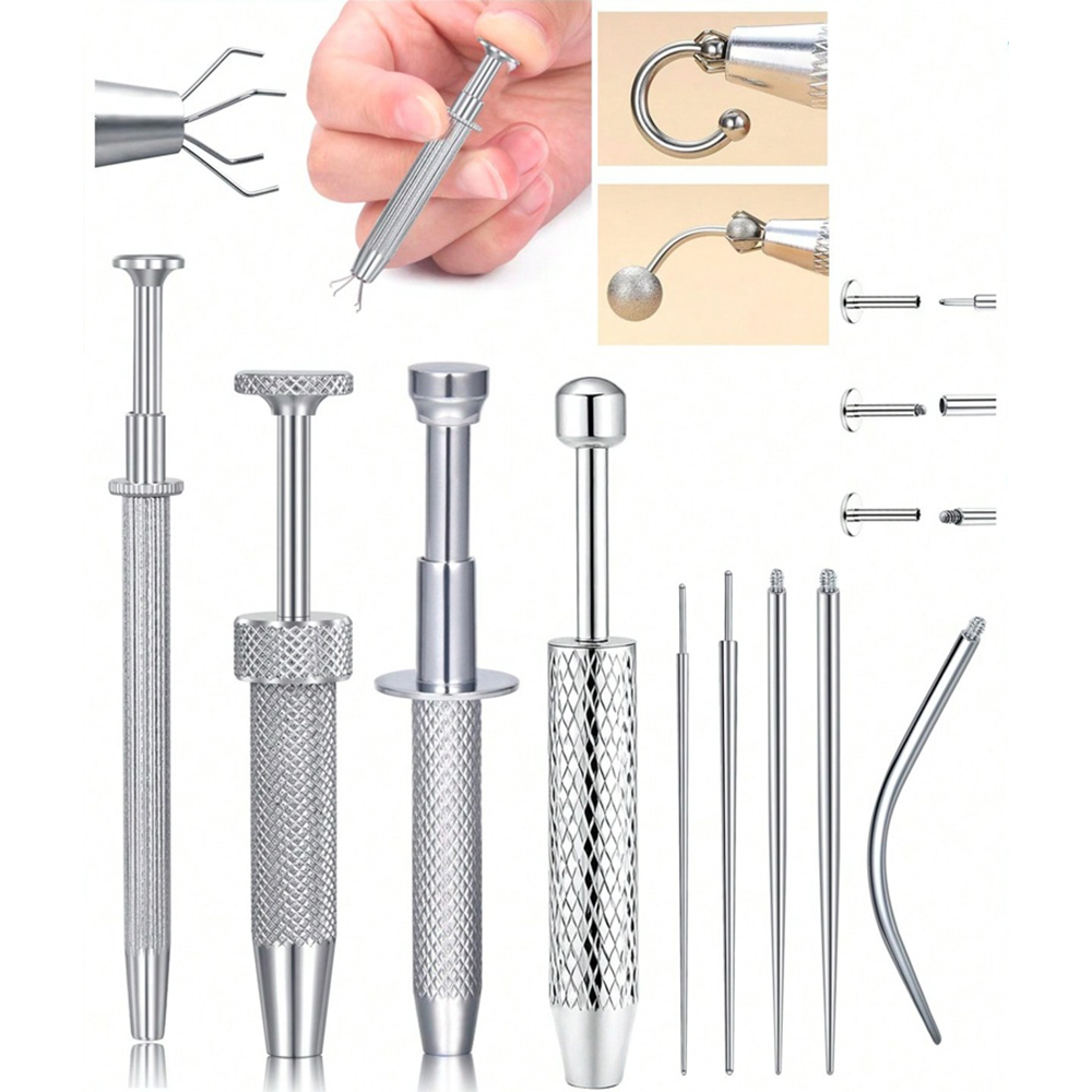 Body Jewelry Removal Tool - Kit d'outils de préhension de boule