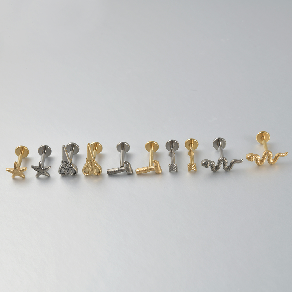 Boucles d'oreilles en titane p - Body Jewelry Internally Threaded avis et prix