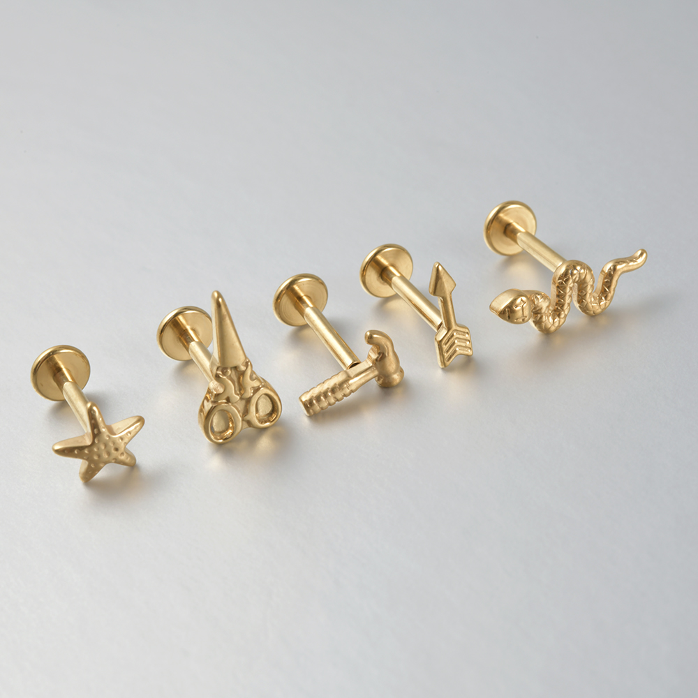 Boucles d'oreilles en titane p - Body Jewelry Internally Threaded avis et prix