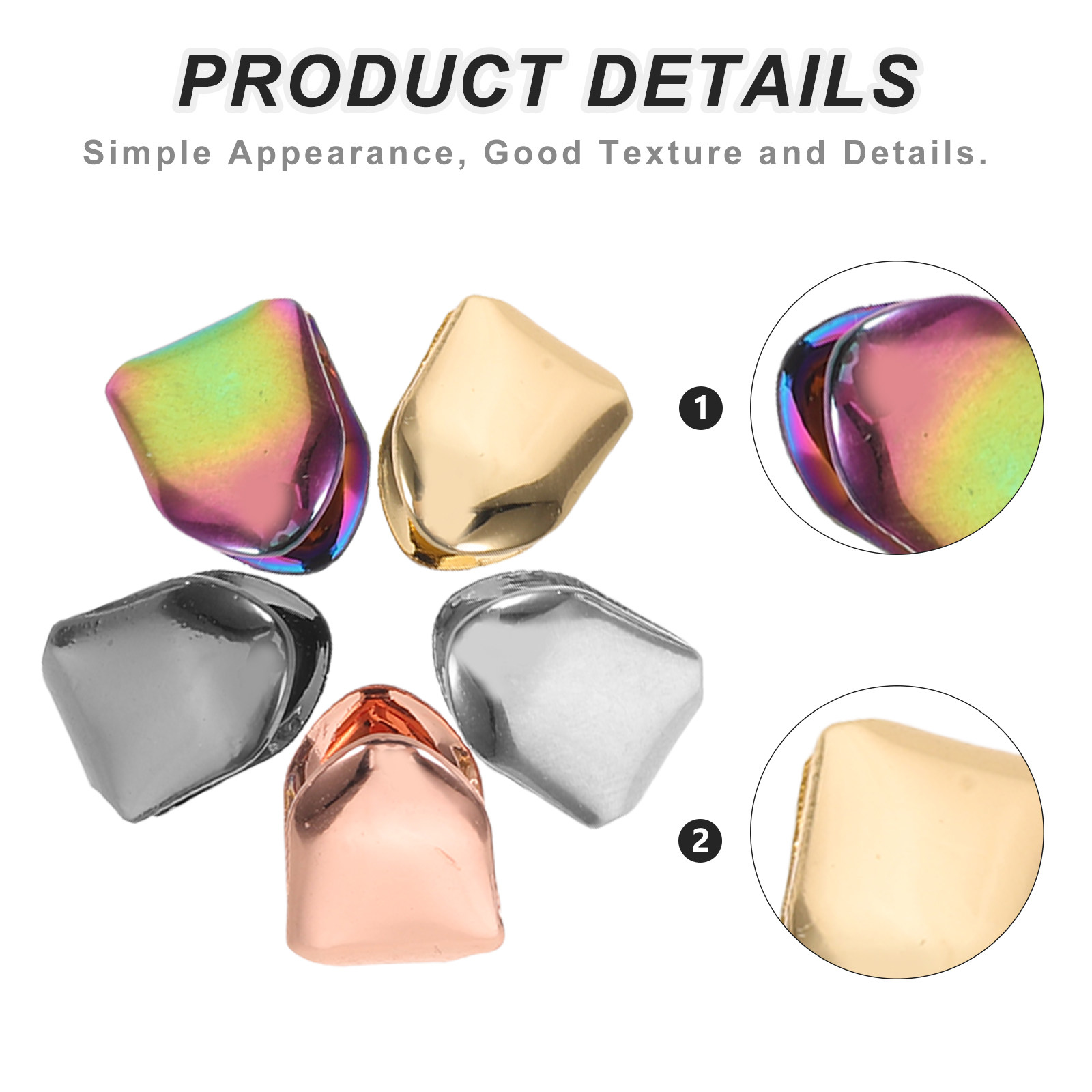 Lot de 5 grilles dentaires amo - Body Jewelry Urban avis et prix