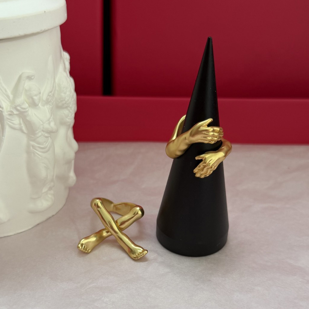 Bague en laiton plaqué or, des - Body Jewelry Europe avis et prix