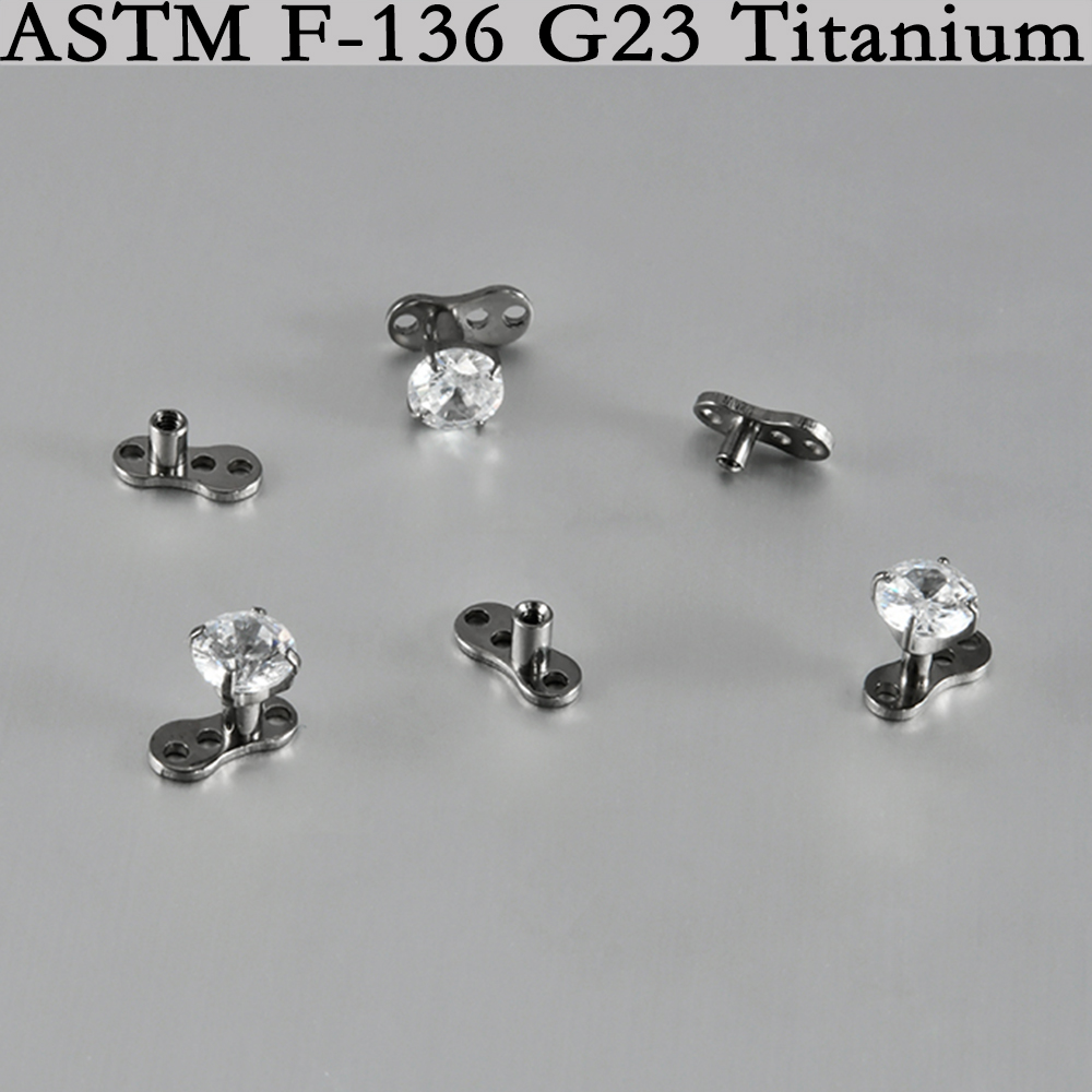 5/1PCS G23 Titane, ancre dermi - Dermal Anchor Top avis et prix