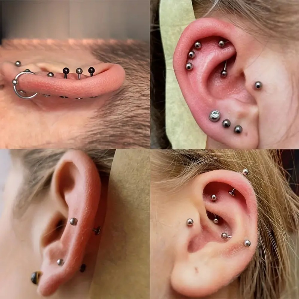 Boucles d'Oreilles en Titane G - Body Jewelry Internally Threaded avis et prix