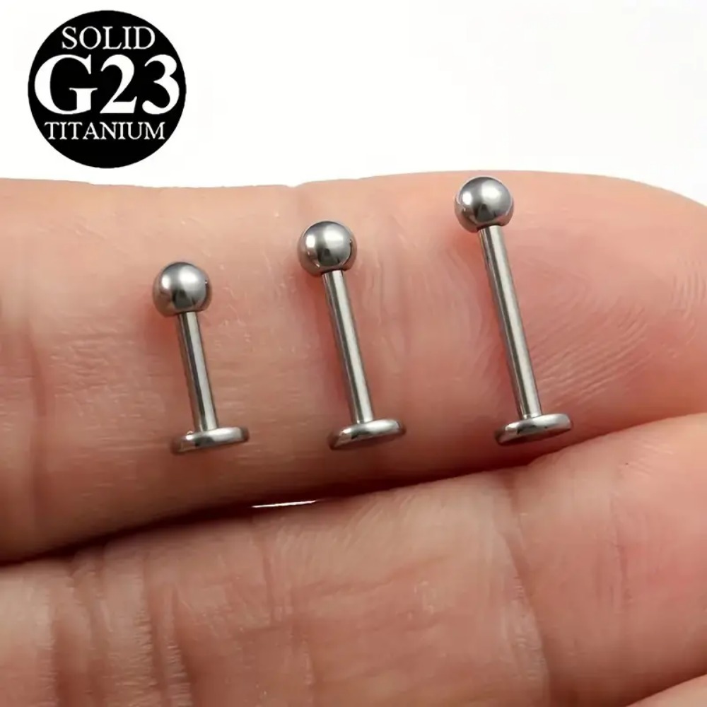 Boucles d'Oreilles en Titane G - Body Jewelry Internally Threaded avis et prix