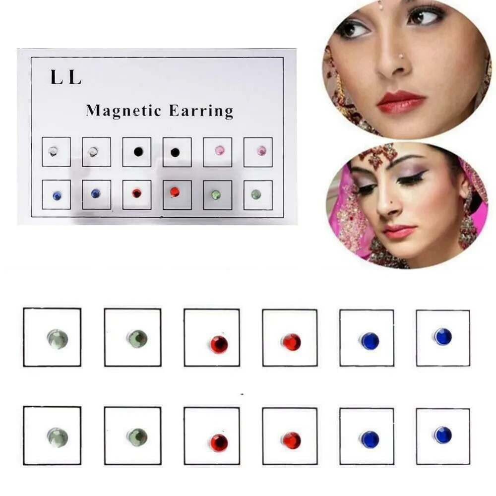12 pièces/carte faux tricheur  - Body Jewelry Nose Ring avis et prix