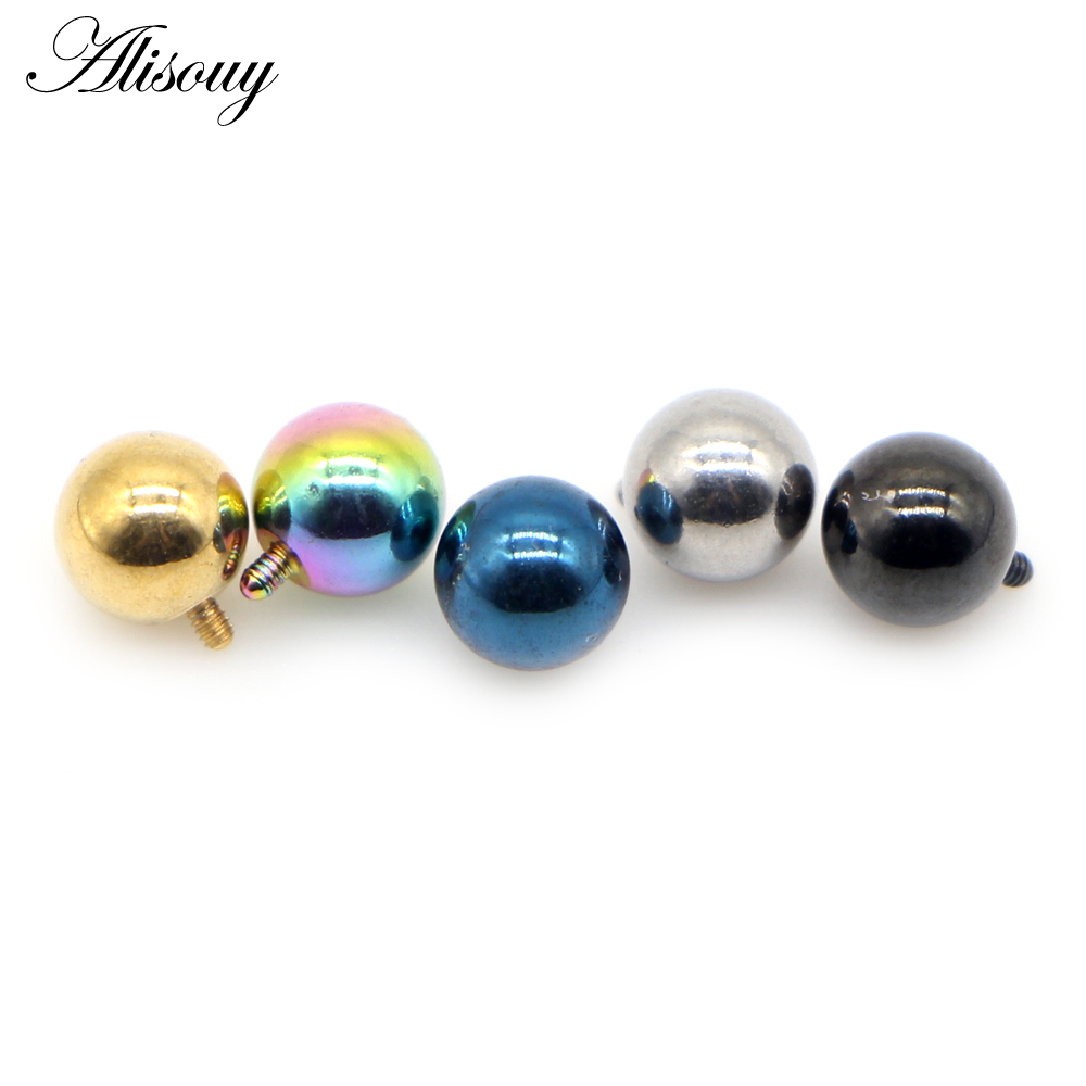 Alisouy 2 pièces 3/4/5/6mm 16G - Dermal Anchor Top avis et prix