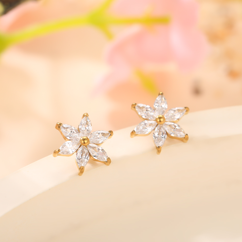 1/5 pièces titane cristal fleu - Dermal Anchor Top avis et prix