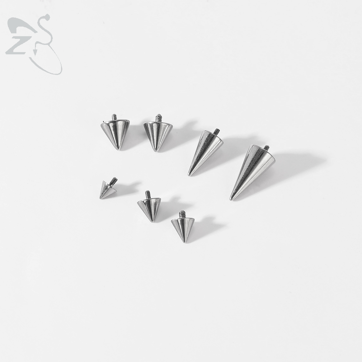 ZS 1PC étoile coeur pointe lèv - Body Jewelry Internally Threaded avis et prix