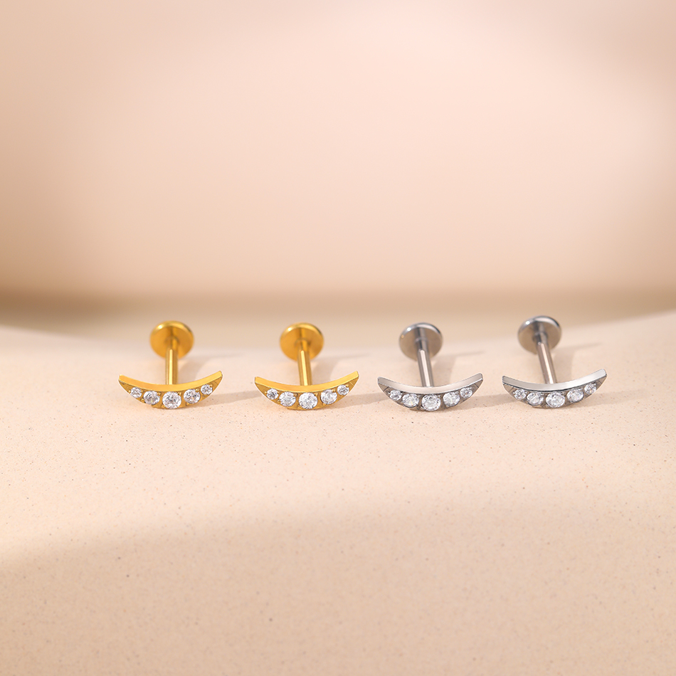 Boucles d'oreilles Tragus en t - Body Jewelry Internally Threaded avis et prix