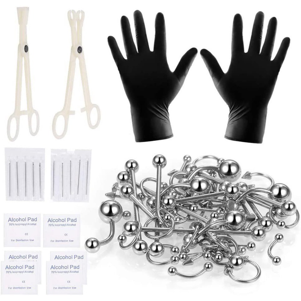 Kit de Piercing Corporel 150/1 - Body Jewelry Nose Ring avis et prix