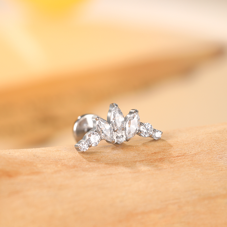 Boucles d'oreilles en titane e - Body Jewelry Internally Threaded avis et prix