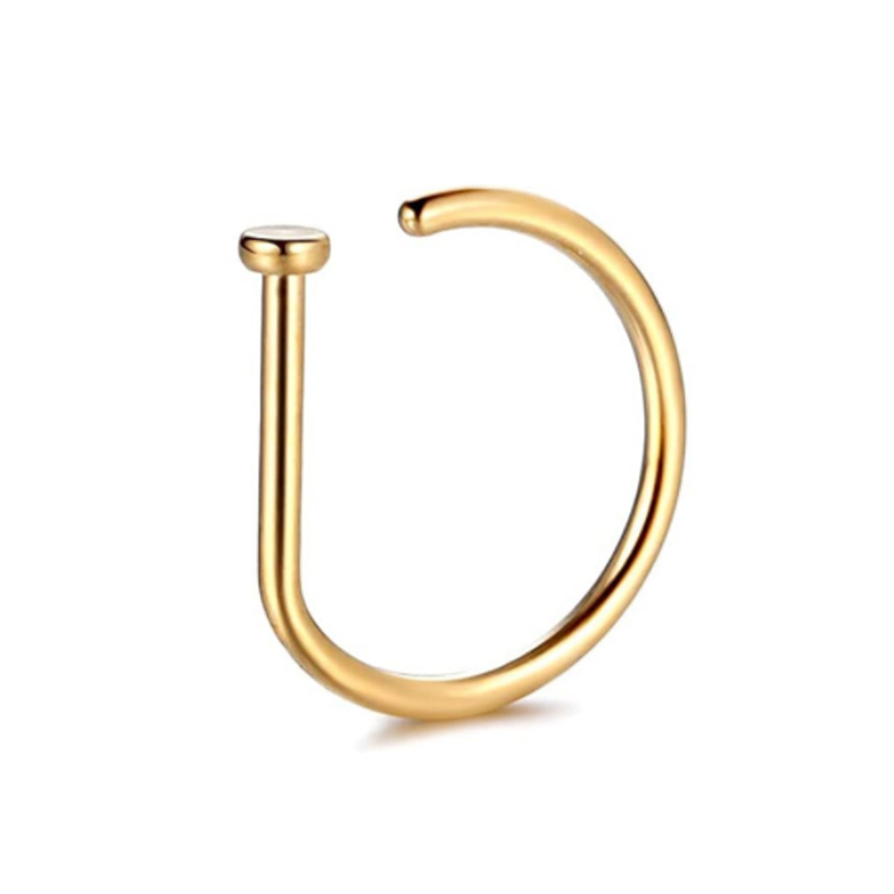 Faux anneaux incurvés en forme - Body Jewelry Nose Ring avis et prix
