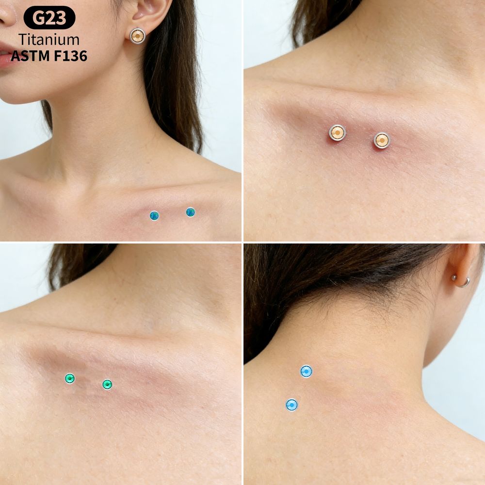 Piercing de surface en titane  - Dermal Anchor Top avis et prix