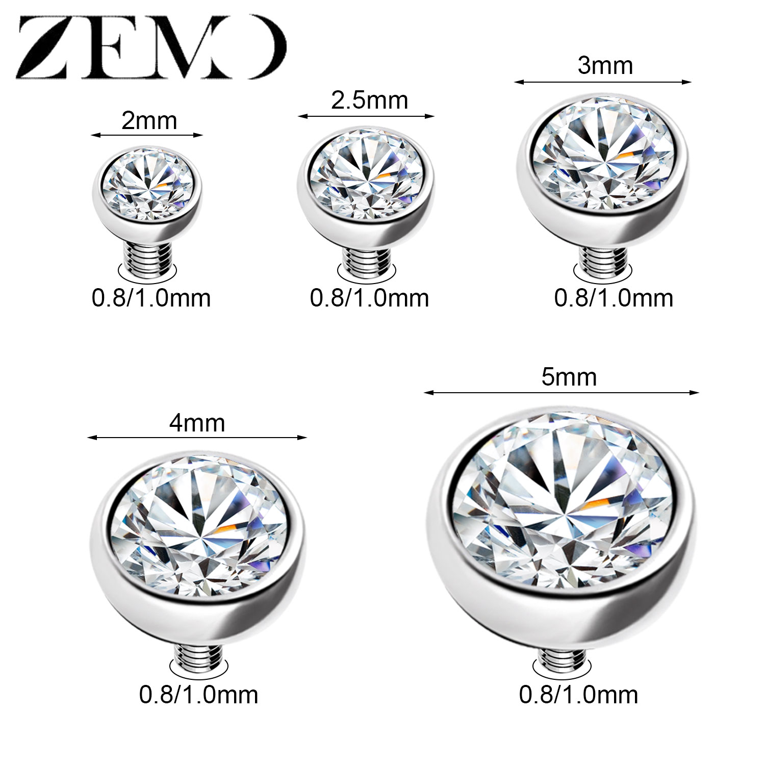 ZEMO 1-2 pièces/lot, ancre der - Dermal Anchor Top avis et prix