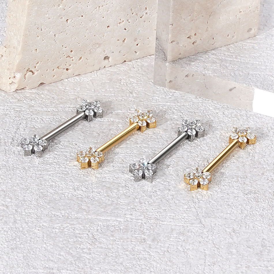 Piercing de mamelon en titane, - Body Jewelry Internally Threaded avis et prix