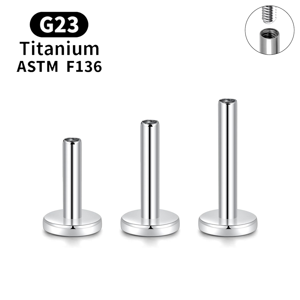 10 pièces G23 titane Piercing  - Body Jewelry Internally Threaded avis et prix