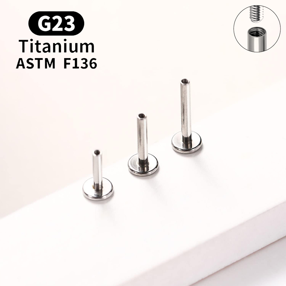 10 pièces G23 titane Piercing  - Body Jewelry Internally Threaded avis et prix