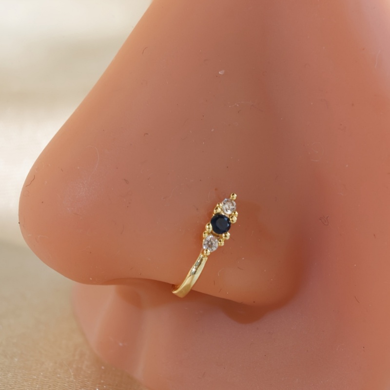 Ensemble de pinces-nez en zirc - Body Jewelry Nose Ring avis et prix