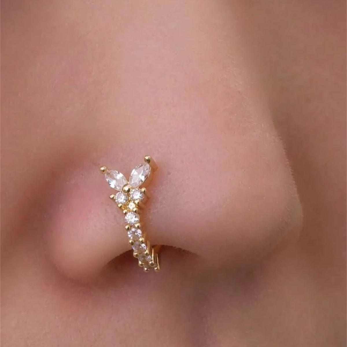 Clip de nez en forme de Y sans - Body Jewelry Nose Ring avis et prix