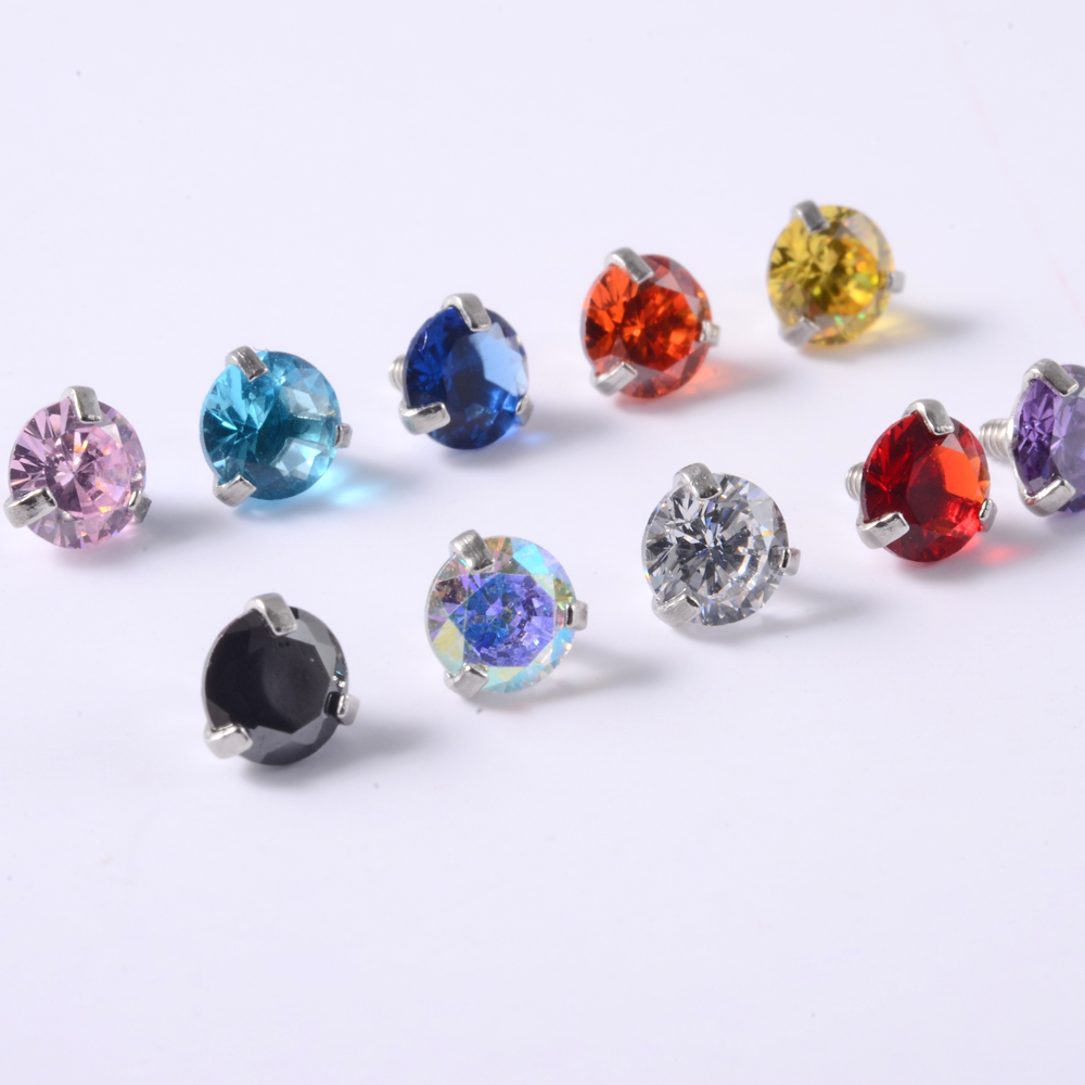 1 PC acier chirurgical broche  - Dermal Anchor Top avis et prix