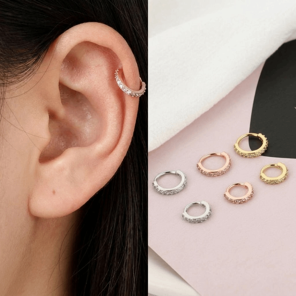 Anneau de nez punk rond en zir - Body Jewelry Europe avis et prix