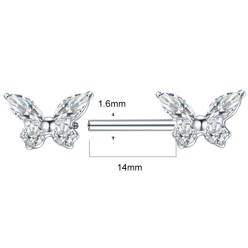 1 pièce Barbell de piercing po - Body Jewelry Internally Threaded avis et prix