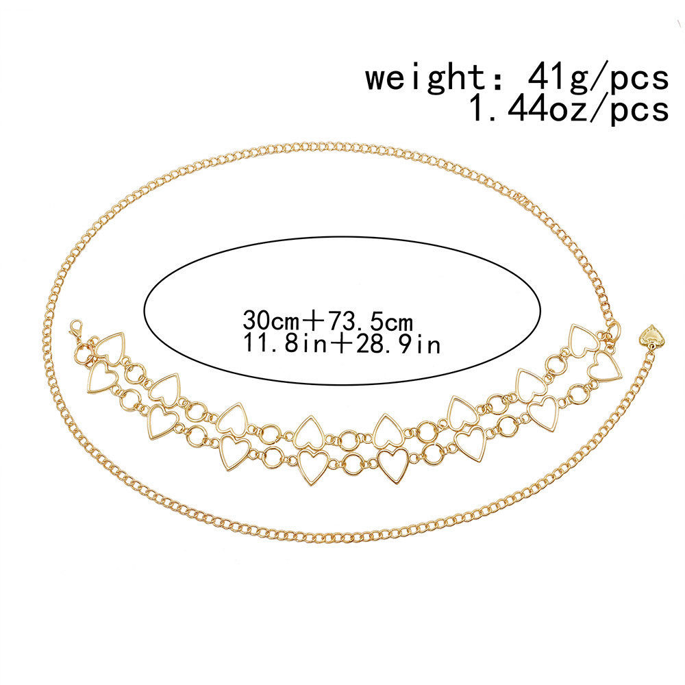Chaîne de taille double couche - Body Jewelry Europe avis et prix