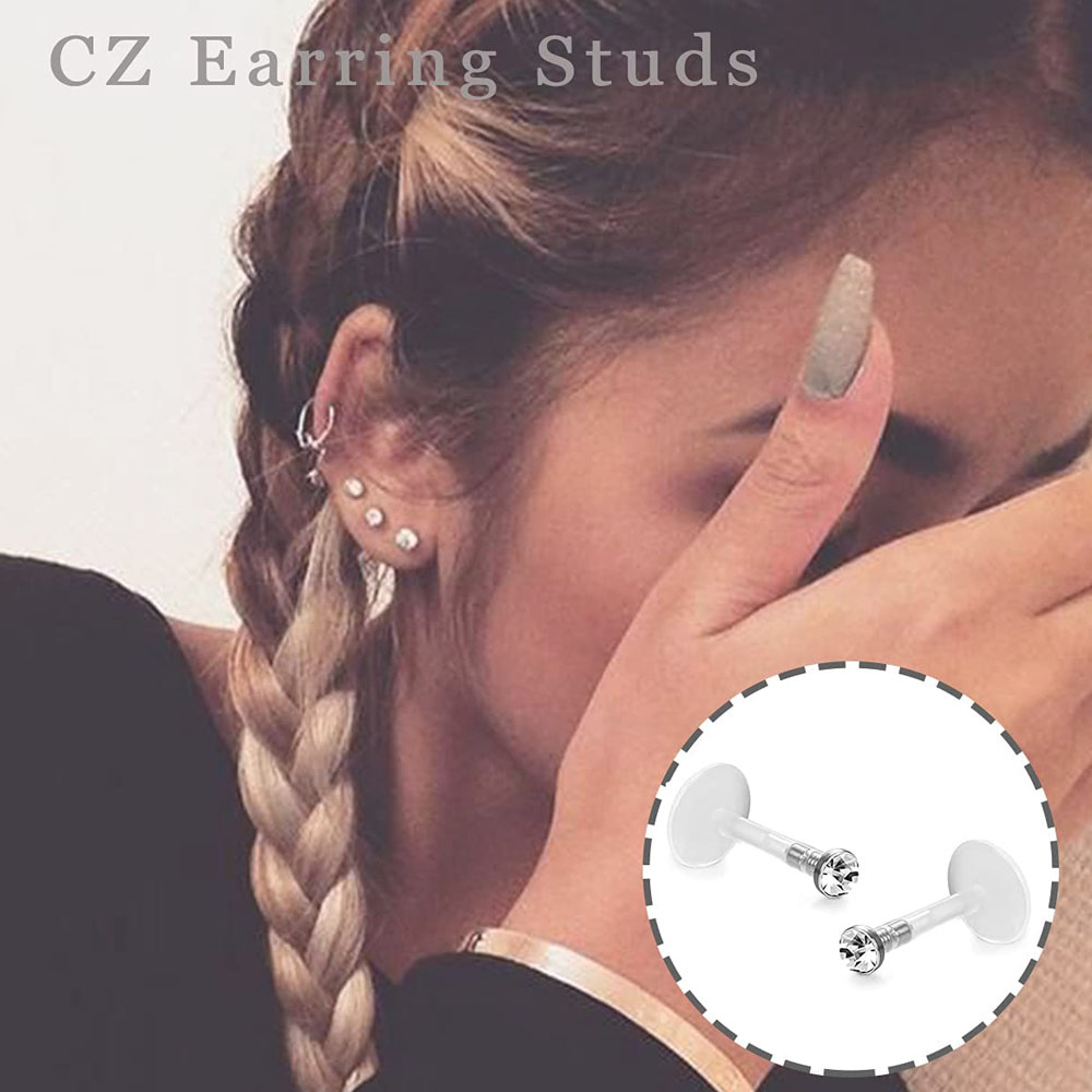 WKOUD 16 pièces 16G clair Biof - Body Jewelry Retainers avis et prix