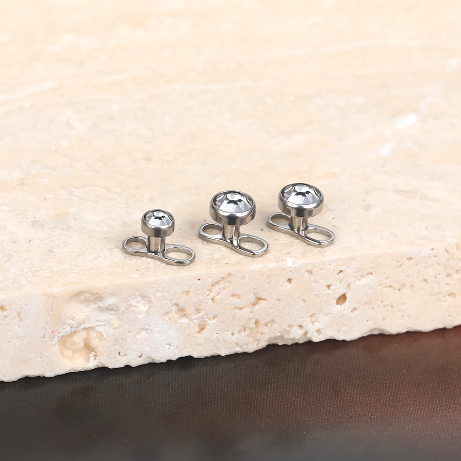 Ensemble de Micro piercing cut - Dermal Anchor Top avis et prix