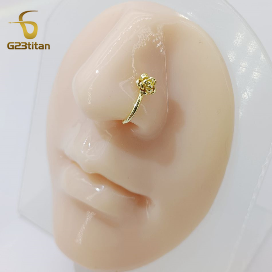 1 pièce Clip de nez en cuivre  - Body Jewelry Nose Ring avis et prix
