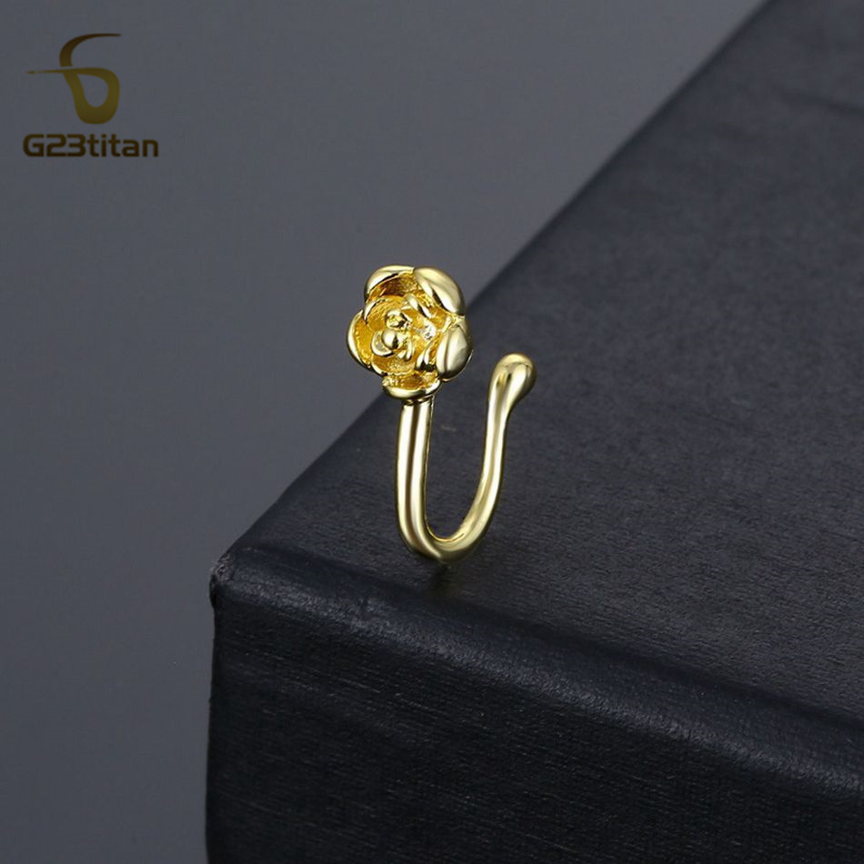 1 pièce Clip de nez en cuivre  - Body Jewelry Nose Ring avis et prix