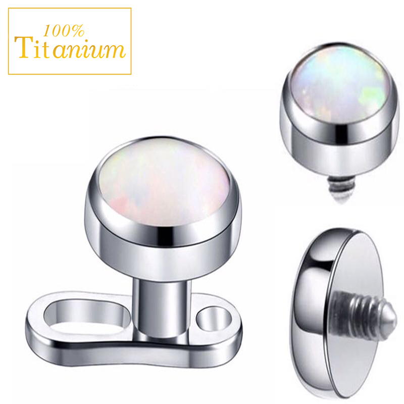 Piercing Micro dermique opale, - Dermal Anchor Top avis et prix