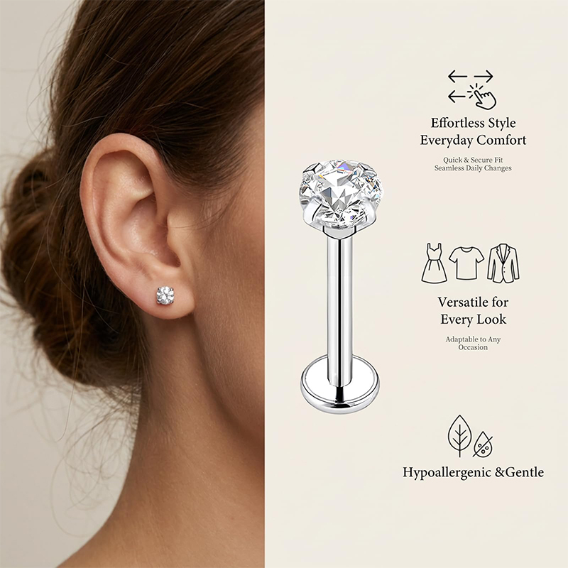 Anneaux de piercing sans filet - Body Jewelry Nose Ring avis et prix